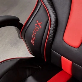 Игровое компьютерное кресло Xrocker Maverick, Red (5122601) фото #4