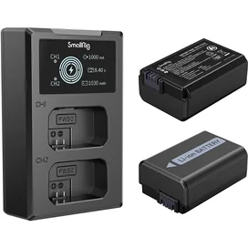 SmallRig 3818 Sony NP-FW50 қуаттау құрылғы мен екi аккумуляторы фото #1