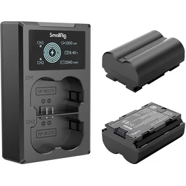 SmallRig 3822 FUJIFILM NP-W235 қуаттау құрылғы мен екi аккумуляторы фото #1