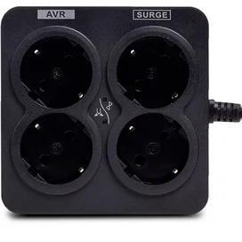 SVC тұрақтандырғышы, 1000VA/500Вт, AVR:176-273В, 3Shuko, Black (AVR-1008-U) фото #1