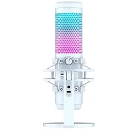 HyperX QuadCast S Ойын микрофоны, White (519P0AA) фото #2
