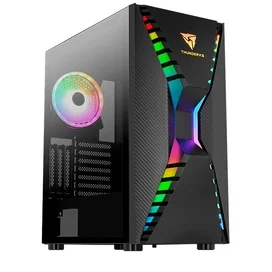 ПК корпус ThunderX3 Cronus G MidTower, window, Black EATX (Cronus-G-BK-v1) фото