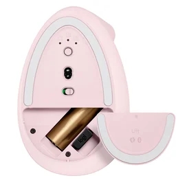 Мышка беспроводная USB/BT Logitech Lift Vertical Ergonomic Mouse, Rose (910-006478) фото #4