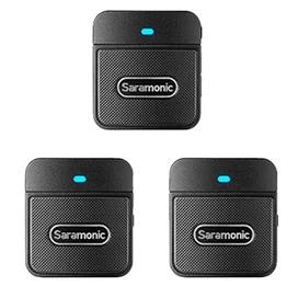 Saramonic Blink100 B2(TX+TX+RX) Смартфондарға арналған радиожүйесі (2,4Гц қабылдағыш + 2 таратқыш, 3,5J) фото