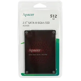 Внутренний SSD 2.5" 7мм 512Gb Apacer AS350X 3D TLC (AP512GAS350XR-1) фото #2