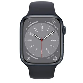 Смарт-часы Apple Watch Series 8, 45mm Midnight Aluminium Case with Midnight Sport Band (MNP13GK/A) фото #1