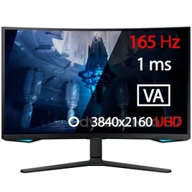 31,5" Samsung G7 LS32BG752NIXCI Ойын мониторы 3840x2160 16:9 VA 240ГЦ (HDMI+DP) Curved Black фото