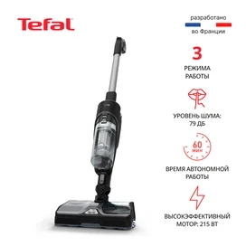 Тік жуушы сымсыз шаңсорғыш  Tefal X-Combo GF-3039 фото