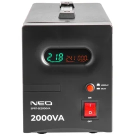 NEO SPRT-SE2000VA бір фазалы тұрақтандырғышы фото
