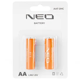 Батарейка AA 2 шт. NEO Alkaline AAT-2HC фото