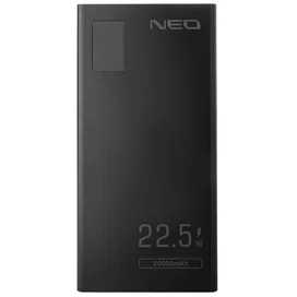 NEO зарядтағышына арналған керек-жарақ, 20000Mah, Fast Wired Charging 22.5Вт, black (PBCL-20K22.5W) фото