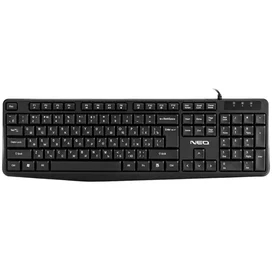 USB Neo KCK100, қара, 104 (OMFS1-WRN00MB000) пернетақта фото