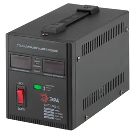 ЭРА СНПТ-500-Ц 140-260В/220/В, 500ВА тұрақтандырғышы (8/144) фото