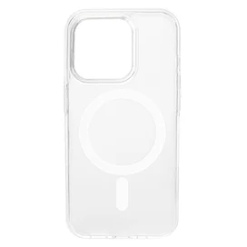 Чехол для iPhone 15 Pro, NEO TPU Case with MagSafe, Clear (TPUCM-15ProC) фото