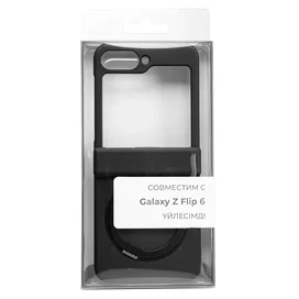 Чехол для Galaxy Z Flip6, NEO TPU Case with MagSafe, Black (TPUCM-ZFlip6B) фото #2
