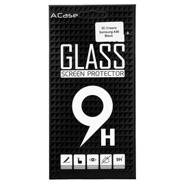 Samsung Galaxy A35, үшін қорғаныс әйнегі A-case, 3D, black (Glas-3D-A35) фото