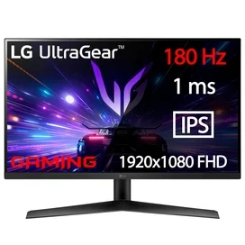 27" LG Ойын Мониторы 27GS60F-B 1920x1080 16:9 IPS 180ГЦ (2HDMI+DP) Black фото