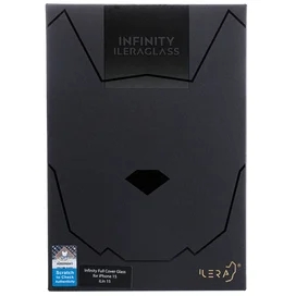 Защитное стекло для iPhone 15, iLera Infinity Full Cover Glass (INF15) фото