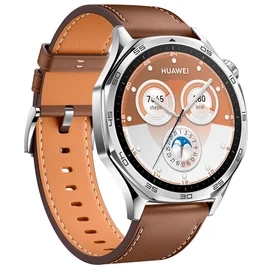 Huawei GT 5 (46mm) Смарт сағаты,Brown Composite Leather Strap фото #1