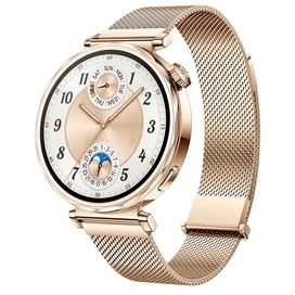 Huawei GT 5 (41mm)  Смарт сағаты,Gold Milanese Strap фото