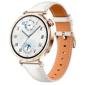 Huawei GT 5 (41mm)  Смарт сағаты,White Composite Leather Strap фото