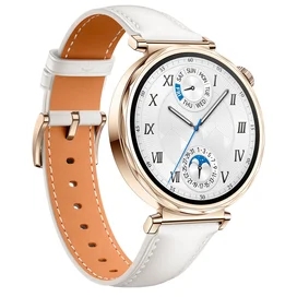 Huawei GT 5 (41mm)  Смарт сағаты,White Composite Leather Strap фото #1