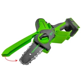 Greenworks G24MCS10 24V аккумуляторлы тізбекті шағын арасы 10см АКБ мен ҚҚ жоқ (2008207) фото #2