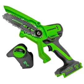 Greenworks G24MCS10 24V аккумуляторлы тізбекті шағын арасы 10см АКБ мен ҚҚ жоқ (2008207) фото #3