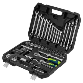 Сибртех құрал-саймандар жиынтығы, 89 құрал 1/2", 1/4" (13396M) фото