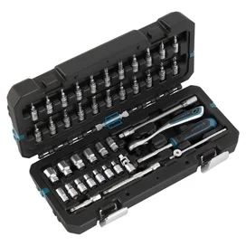 Gross құрал-саймандар жиынтығы, 42 құрал CrV, 120 тіс, 1/4" (14146M) фото