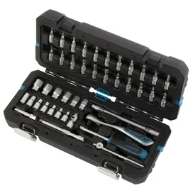 Gross құрал-саймандар жиынтығы, 42 құрал CrV, 120 тіс, 1/4" (14146M) фото #1