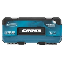 Gross құрал-саймандар жиынтығы, 42 құрал CrV, 120 тіс, 1/4" (14146M) фото #4