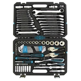 Gross құрал-саймандар жиынтығы, 78 құрал CrV, 120 тіс, 1/4", 1/2" (14148M) фото #1