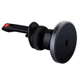 Телефонға арналған Aukey MagFusion Dash HD-MC13 USB Type-C көлік зарядтағышы, сұр түсті. (HD-MC13) фото #2