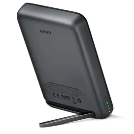 Сыртқы сымсыз аккумулятор Aukey PB-MS02 30W MagSafe 10000 мАч сұр  (PB-MS02) фото #2