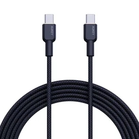 Кабель Aukey USB Type-C (M) қара 60Вт, 1 метр (CB-NCC1) фото