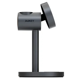 3 те 1 жылдам зарядтау магниттік сымсыз станциясы Aukey MagFusion LC-MC311 USB Type-C сұр (LC-MC311) фото #2