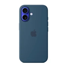 Чехол для iPhone 16 Silicone Case with MagSafe - Denim (MYY23ZM/A) фото