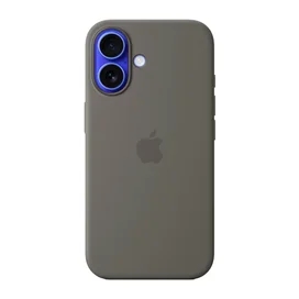 Чехол для iPhone 16 Silicone Case with MagSafe - Stone Gray (MYY33ZM/A) фото