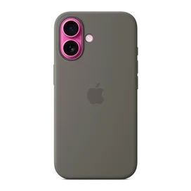 Чехол для iPhone 16 Silicone Case with MagSafe - Stone Gray (MYY33ZM/A) фото #2