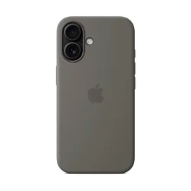 Чехол для iPhone 16 Silicone Case with MagSafe - Stone Gray (MYY33ZM/A) фото #4