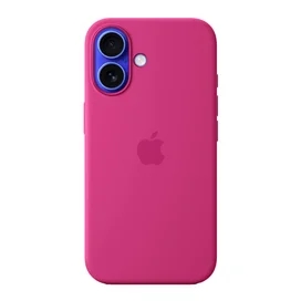 Чехол для iPhone 16 Silicone Case with MagSafe - Fuchsia (MYY53ZM/A) фото