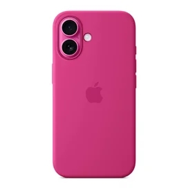 Чехол для iPhone 16 Silicone Case with MagSafe - Fuchsia (MYY53ZM/A) фото #2