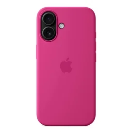 Чехол для iPhone 16 Silicone Case with MagSafe - Fuchsia (MYY53ZM/A) фото #4