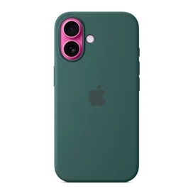 Чехол для iPhone 16 Silicone Case with MagSafe - Lake Green (MYY83ZM/A) фото #2