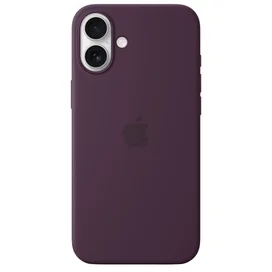 Чехол для iPhone 16 Plus Silicone Case with MagSafe - Plum (MYYD3ZM/A) фото #1