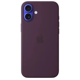 Чехол для iPhone 16 Plus Silicone Case with MagSafe - Plum (MYYD3ZM/A) фото #4