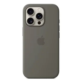 Чехол для iPhone 16 Pro Silicone Case with MagSafe - Stone Gray (MYYL3ZM/A) фото #1