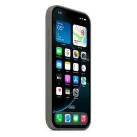 Чехол для iPhone 16 Pro Silicone Case with MagSafe - Stone Gray (MYYL3ZM/A) фото #4