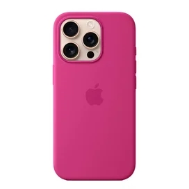 Чехол для iPhone 16 Pro Silicone Case with MagSafe - Fuchsia (MYYN3ZM/A) фото